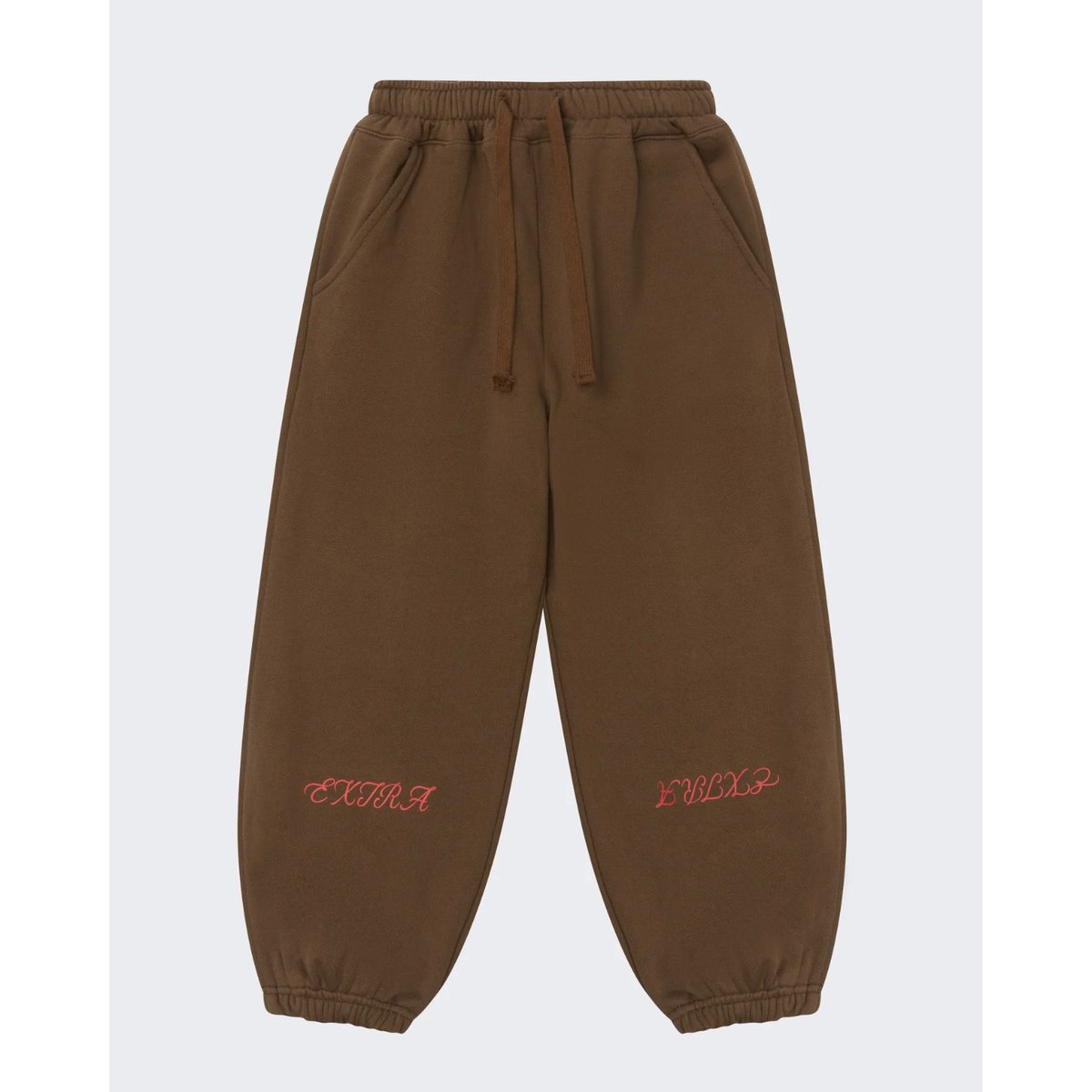 正規品♡裏毛ロゴロングパンツ上下セット♡ラベンダー 後ろゴムサイドパイピングサテンパンツ(ロングパンツ)｜パンツ