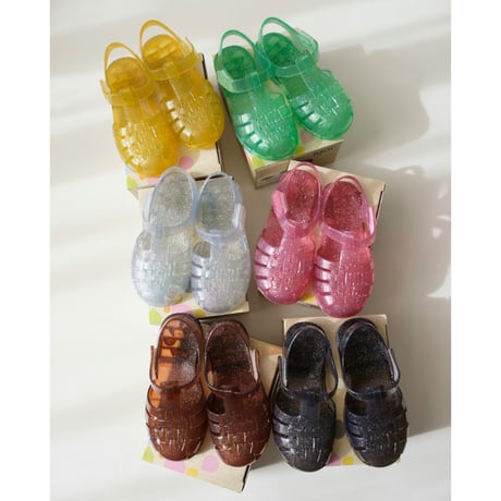 igor CLASICA CRISTAL TR.VERDE MULTI GLITTER S10329(21(12.5cm)～34(21cm))