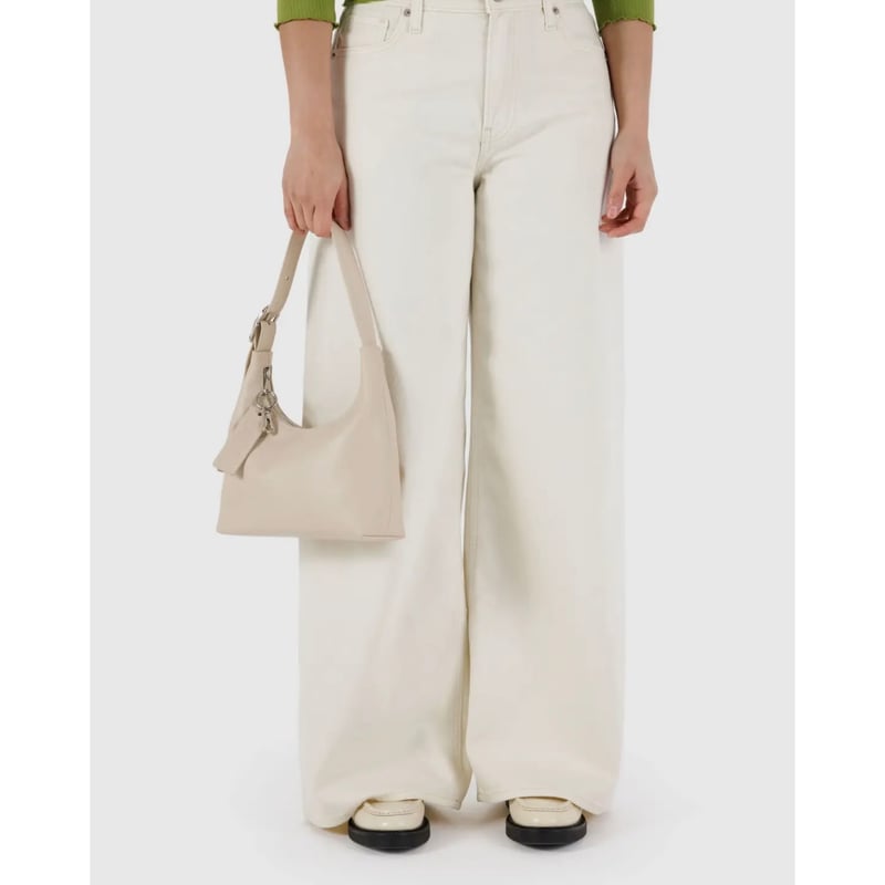 ラスト1点 BAGGU Mini Recycled Leather Shoulder Bag