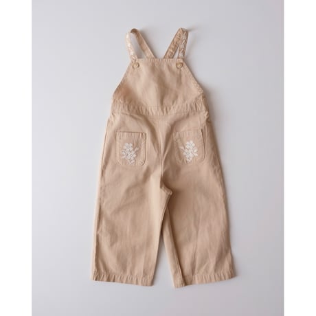 50%OFF 18Mラスト1点 Gingersnaps  BABY GIRLS MADIE JUMPSUIT WITH EMBROIDERY ON POCKETS