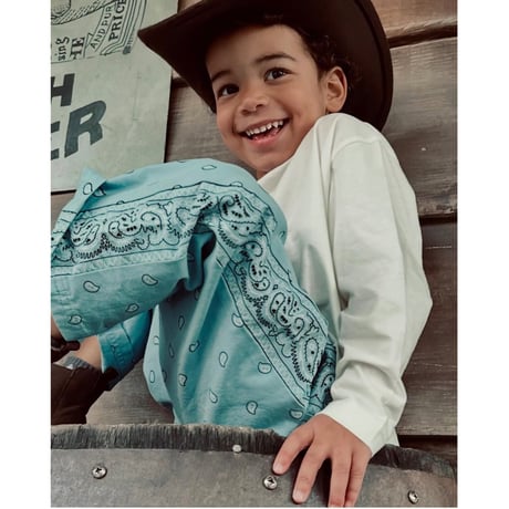 Rory George Bandana Pant - Sky Blue(2-3Y)