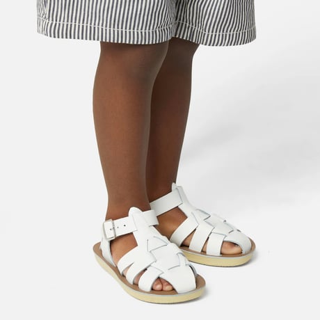 Salt-Water SANDALS SHARK White(CH5(13cm))