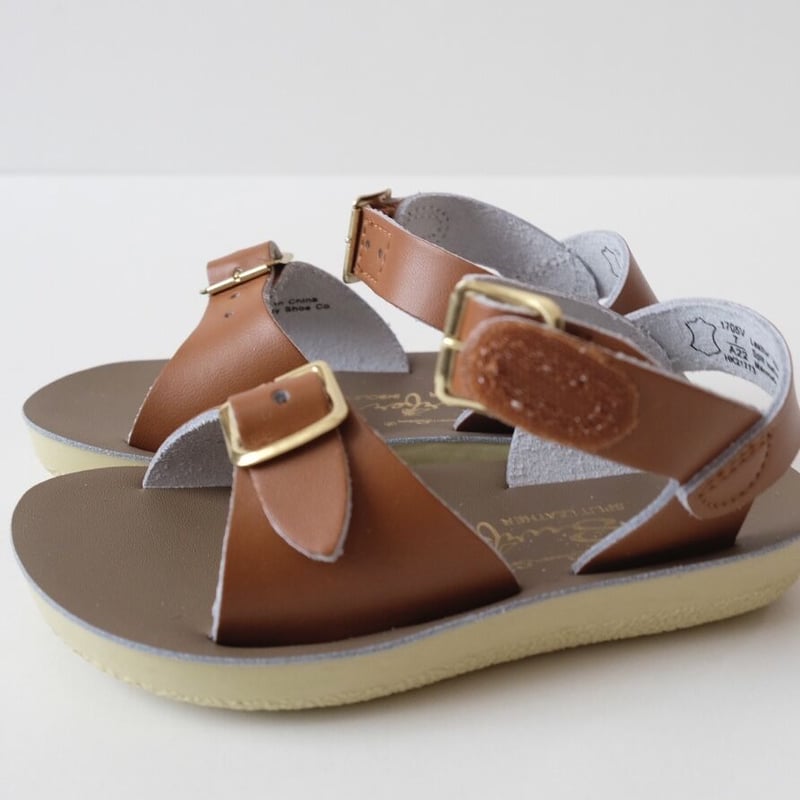 サンダル saltwater sandals tan 9 Swimmer Tan(Kids) – Saltwater sandals japan