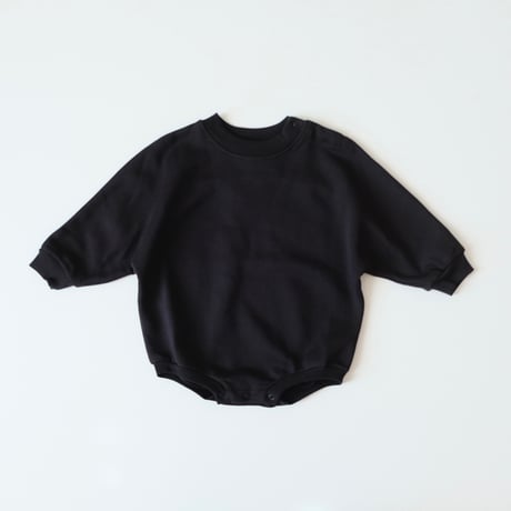 50%OFF 18-24mラスト1点 KOTER RIVER BUBBLE SWEATSHIRTS ROMPER black