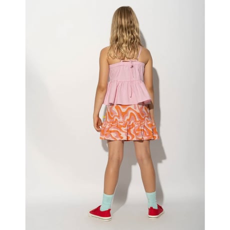 70%OFF 10Yサイズラスト1点 M´A Kids TERRY WAVY PRINT SHORT SKIRT