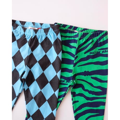 50%OFF MAISON MANGOSTAN TIGER LEGGING MENTHA(2Y,4Y,6Y)