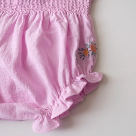 70%OFF Tocoto Vintage BLOOMER EMBROIDERY FLOWERS LILAC(9M,12M,18M,2Y)