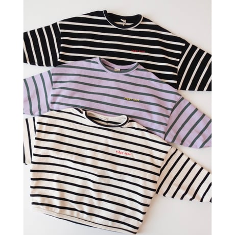 ZIGGY ZAZA row row pullover jet stripe(3-4Y,4-5Y,5-7Y)