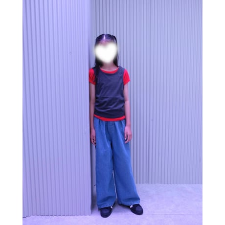 50%OFF JL(140-150cm)ラスト1点 UNI SET red×black