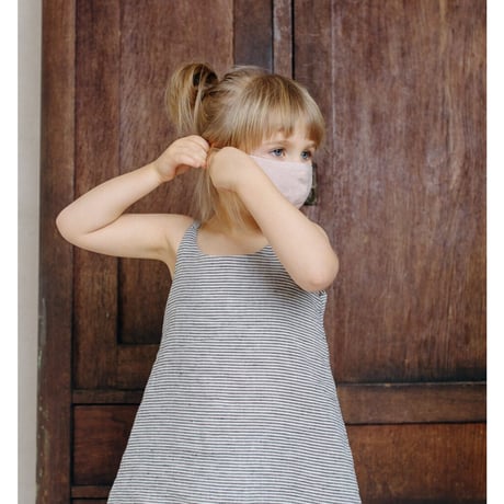 50%OFF LA PETITE ALICE Linen Mask for Kids(全4色/S,M,L)