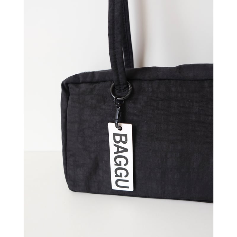 BAGGU Nylon Bowler Bag Black | UNO babewear