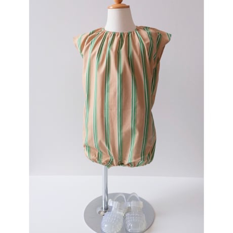 70%OFF KOTER JULES ROMPER BEIGE STRIPE(18-24m,2-3y)