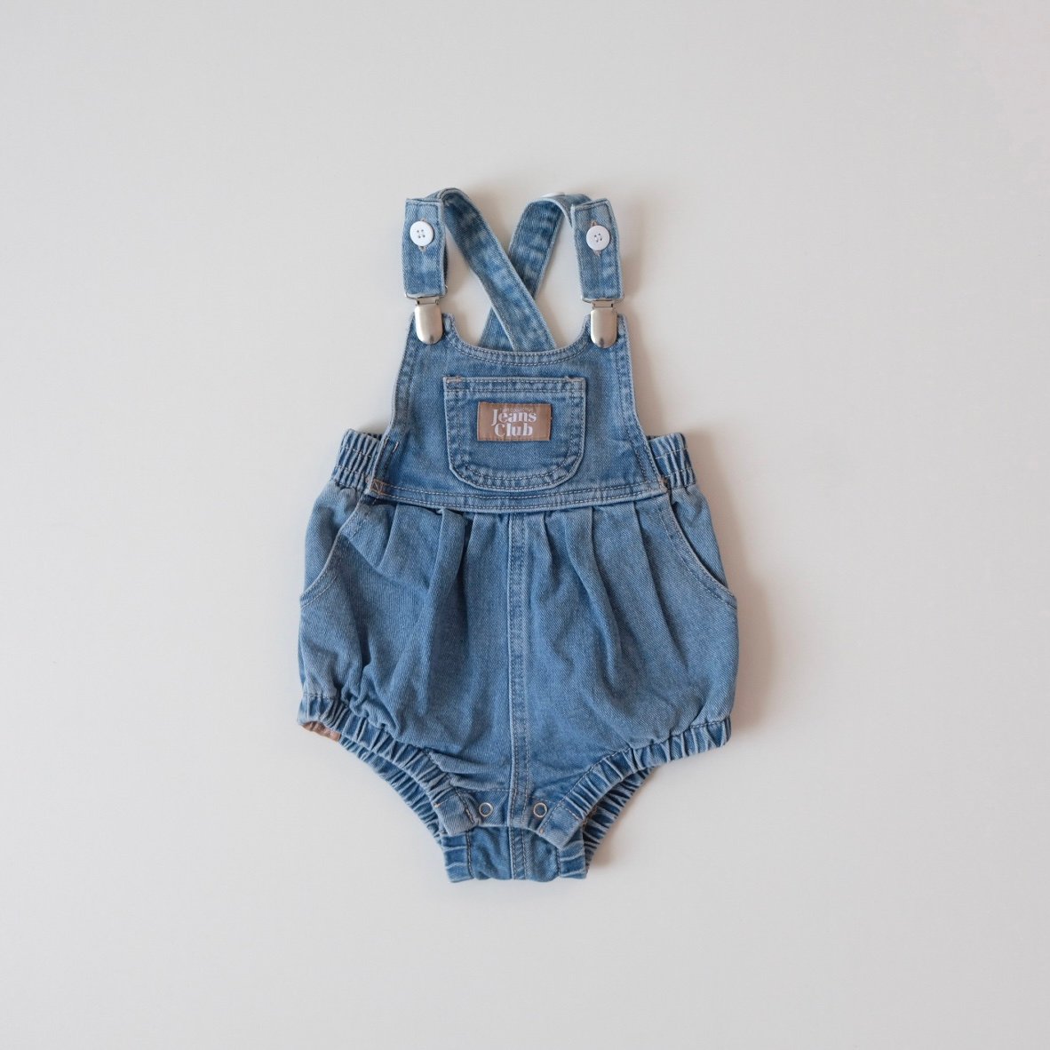 ロンパース・カバーオール Twin Collective Bowie Bubble Romper 1y TWIN COLLECTIVE】Bowie Bubble Romper - Ziggy Blue | Brand