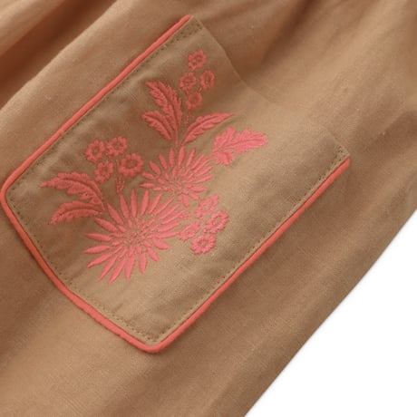 70%OFF Gingersnaps GIRLS OLGA DRESS WITH POCKETS AND EMBROIDERED(4Y)