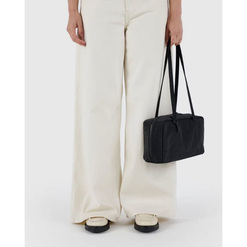 BAGGU Nylon Bowler Bag Black | UNO babewear