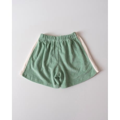 SUMMER & STORM TERRY PANEL SHORT - GREEN