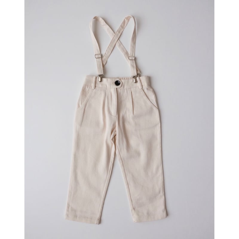 HOUSE OF PALOMA Jean Michel PANT Luxe Ecru(2Y,4...