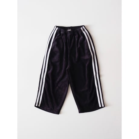 ZIGGY ZAZA twin stripe terry pant panda