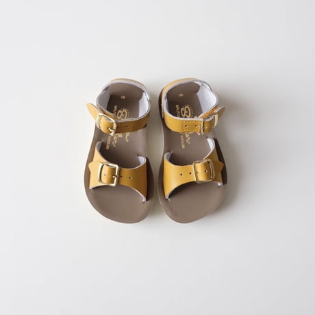 CH8(15.5cm)ラスト1点 Salt-Water SANDALS SURFER Mustard