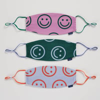 80%OFF BAGGU FABRIC MASK SET LOOP HAPPY
