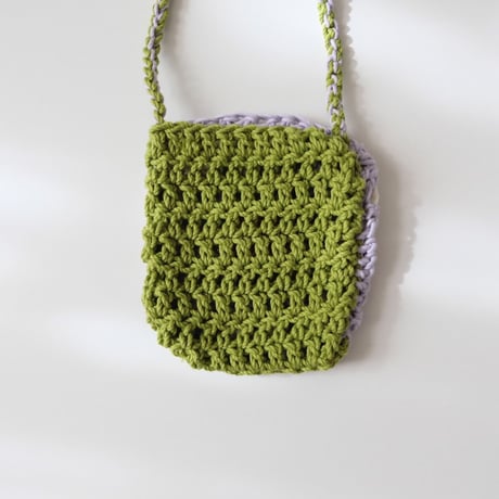 30%OFF THE CREEM hand knit pochette 2