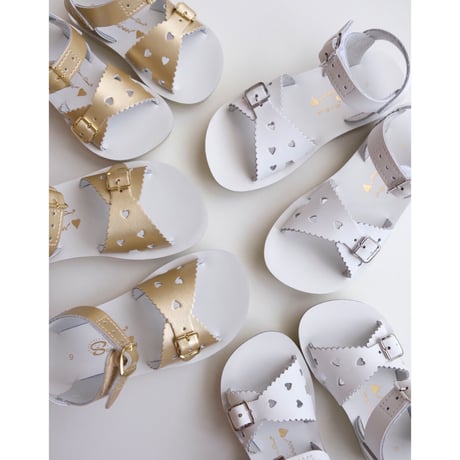 Salt-Water SANDALS SWEETHEART PREMIUM Gold(CH5(13cm))