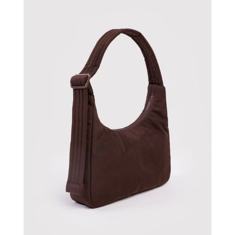 BAGGU Mini Nylon Shoulder Bag Coffee