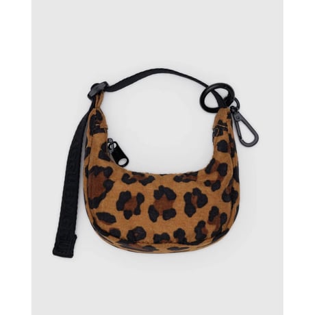 BAGGU Crescent Bag Charm Leopard