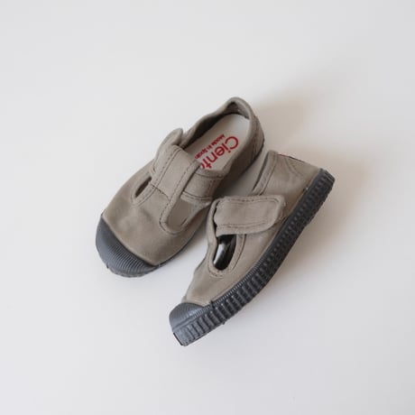 Cienta T STRAP SHOES cemento/dyed N77997(22(13cm),29(18cm)～34(21cm))
