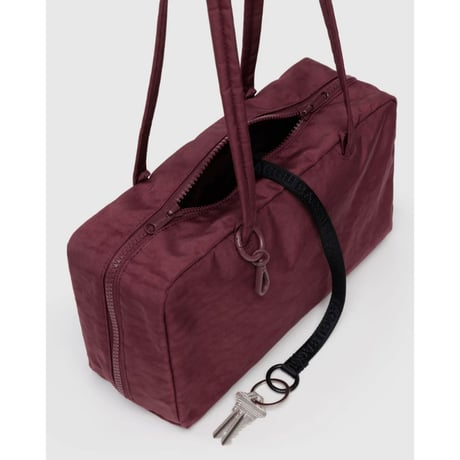 BAGGU Nylon Bowler Bag Mahogany
