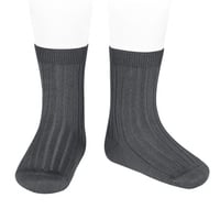 70%OFF Condor Rib Short Socks Antracita(290)(2(11.5-13.5cm))