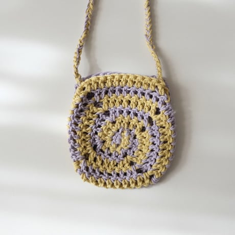 30%OFF THE CREEM hand knit pochette 2