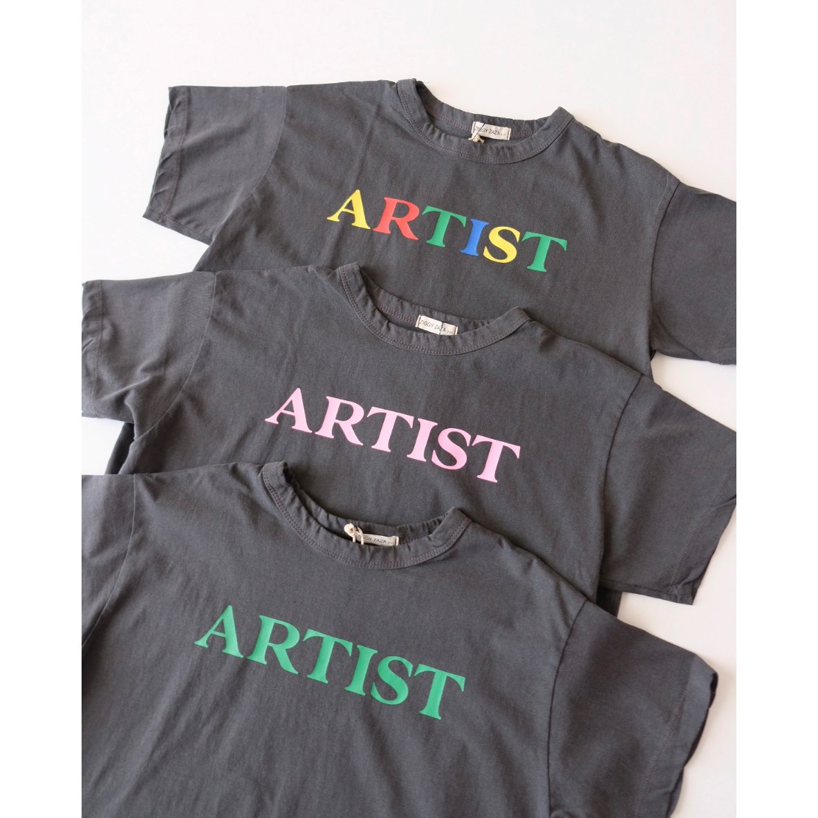 ZIGGY ZAZA artist tee pink pop | UNO babewear