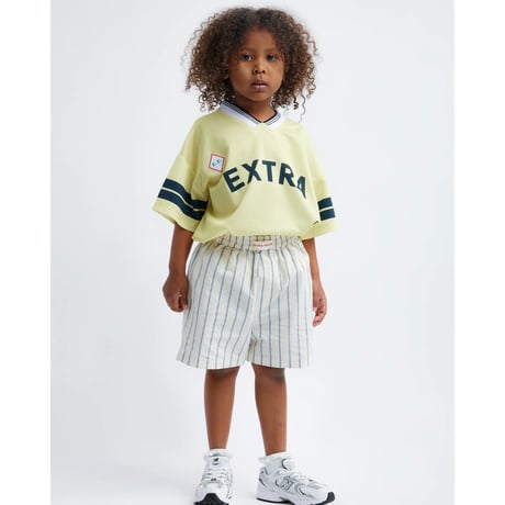 30%OFF 6-7Yラスト1点 EXTRA-EXTRA Extra Football Jersey Lemon