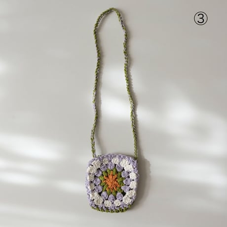 30%OFF THE CREEM hand knit pochette 2(全4色)