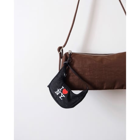 BAGGU Crescent Bag Charm - I Love NY