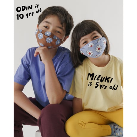 70%OFF BAGGU KIDS FABRIC MASK SET LOOP DAISY