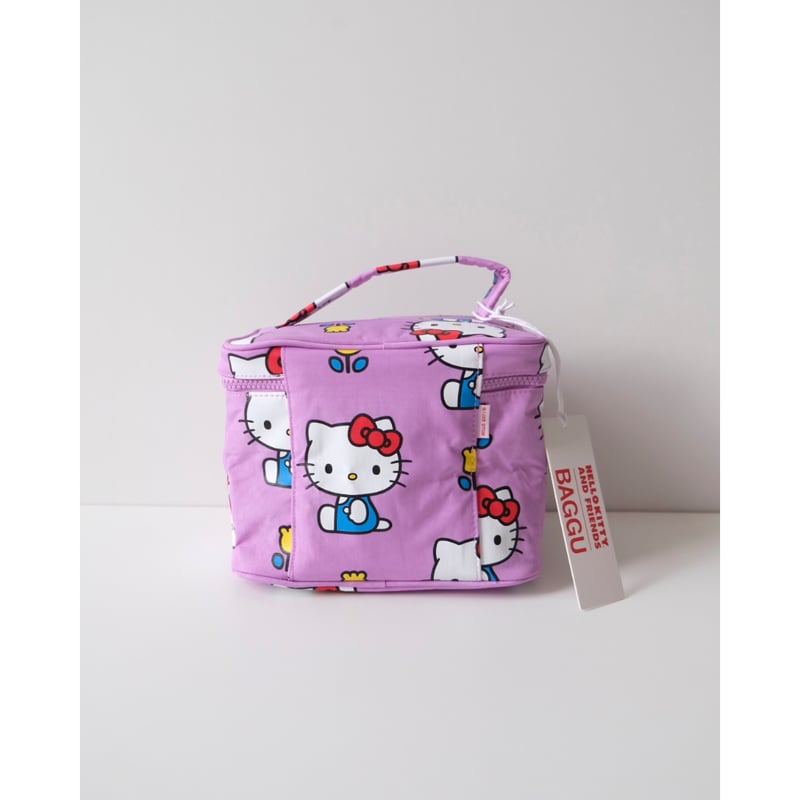 BAGGU ハローキティ ラージコスメティックケース BAGGU】限定コラボ ハローキティ ラージコスメケース (BAGGU