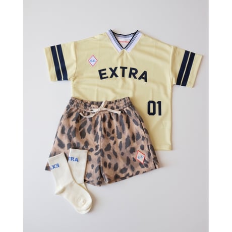 18-24Mラスト1点 EXTRA-EXTRA Terry Shorts Leopard