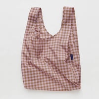 BAGGU STANDARD BAGGU ROSE PINK GINGHAM