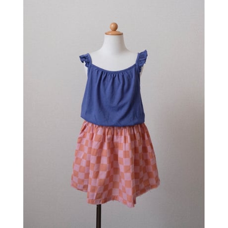 70%OFF LONGLIVETHEQUEEN voile skirt checks(4)