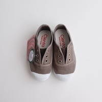 Cienta DECK SHOES cemento/ムラ染め(21(12.5cm)22(13cm))
