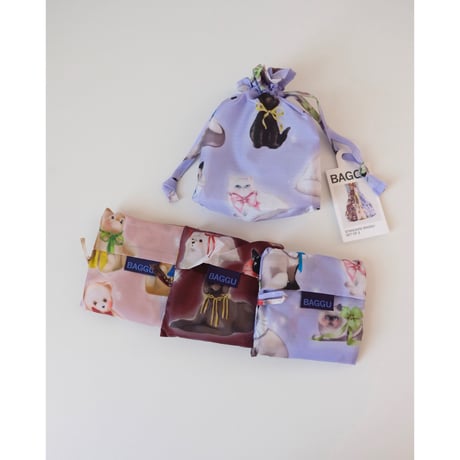 BAGGU Standard Baggu Set of 3 Fancy Animals
