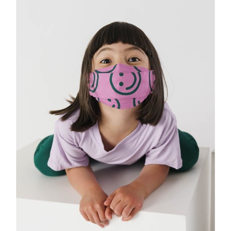 70%OFF BAGGU KIDS FABRIC MASK SET LOOP HAPPY