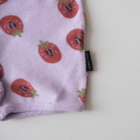 70%OFF 3-4Yラスト1点 Daily Brat BERRY KOALA TOWEL SUIT PASTEL LILAC