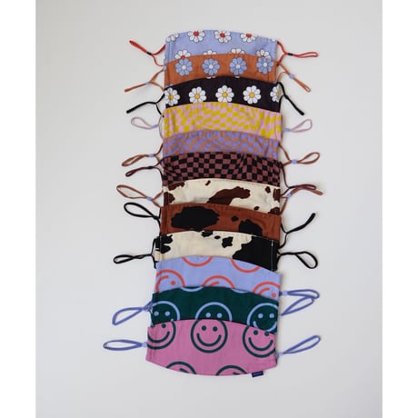 70%OFF BAGGU FABRIC MASK SET LOOP HAPPY