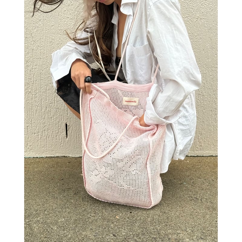 Nananita ROSE CROCHET BAG - PETAL | UNO babewear