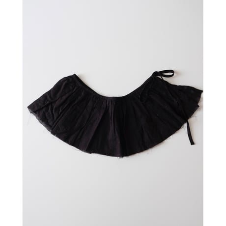 50%OFF S(3-7/90-120cm)ラスト1点 SNOW FLOWER WRAP SK BLACK