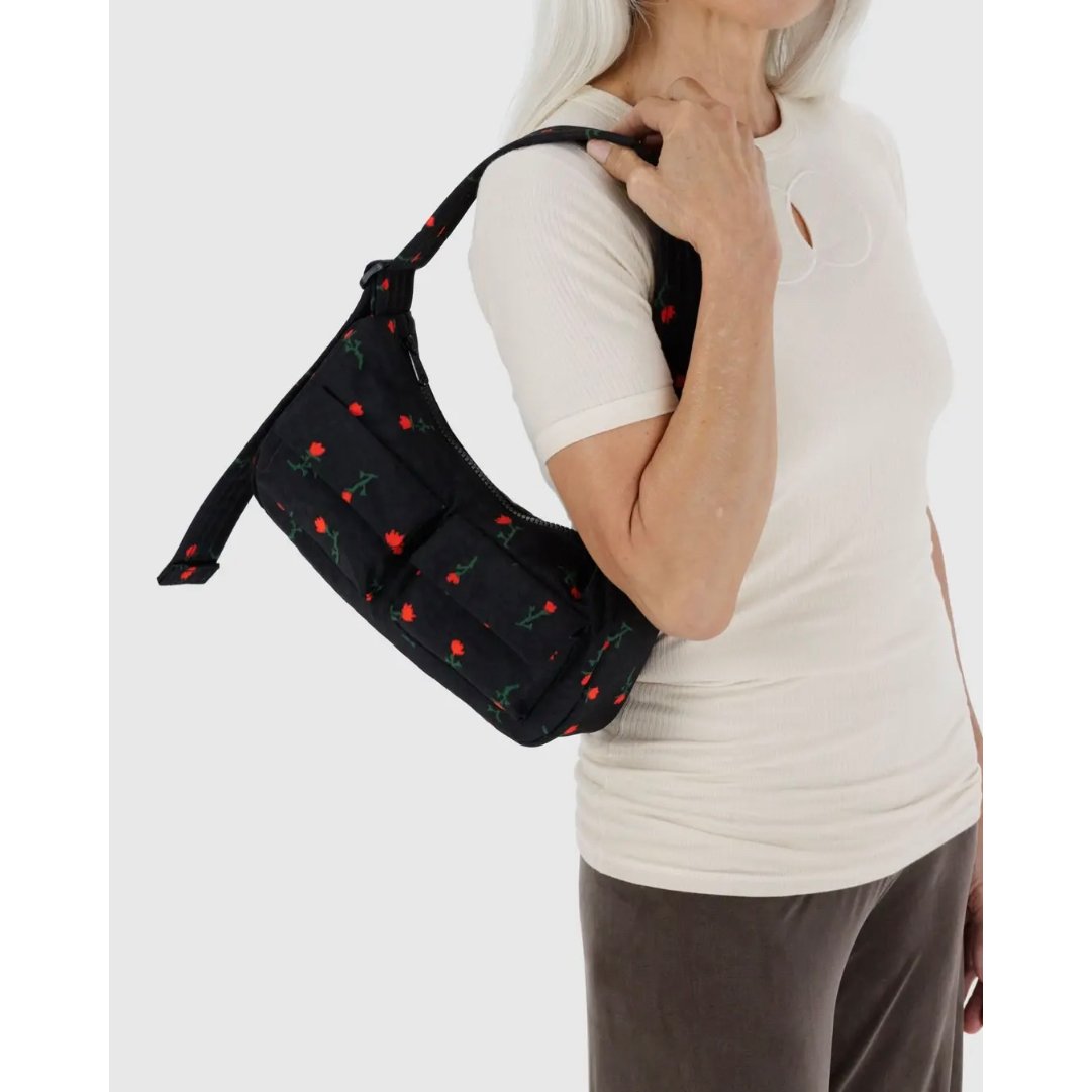 BAGGU Cargo Shoulder Bag Painted Wildflower | U