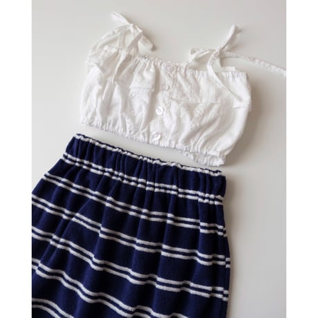 40%OFF 6-7yラスト1点 We are Kids JUPE LEE NAVY STRIPES